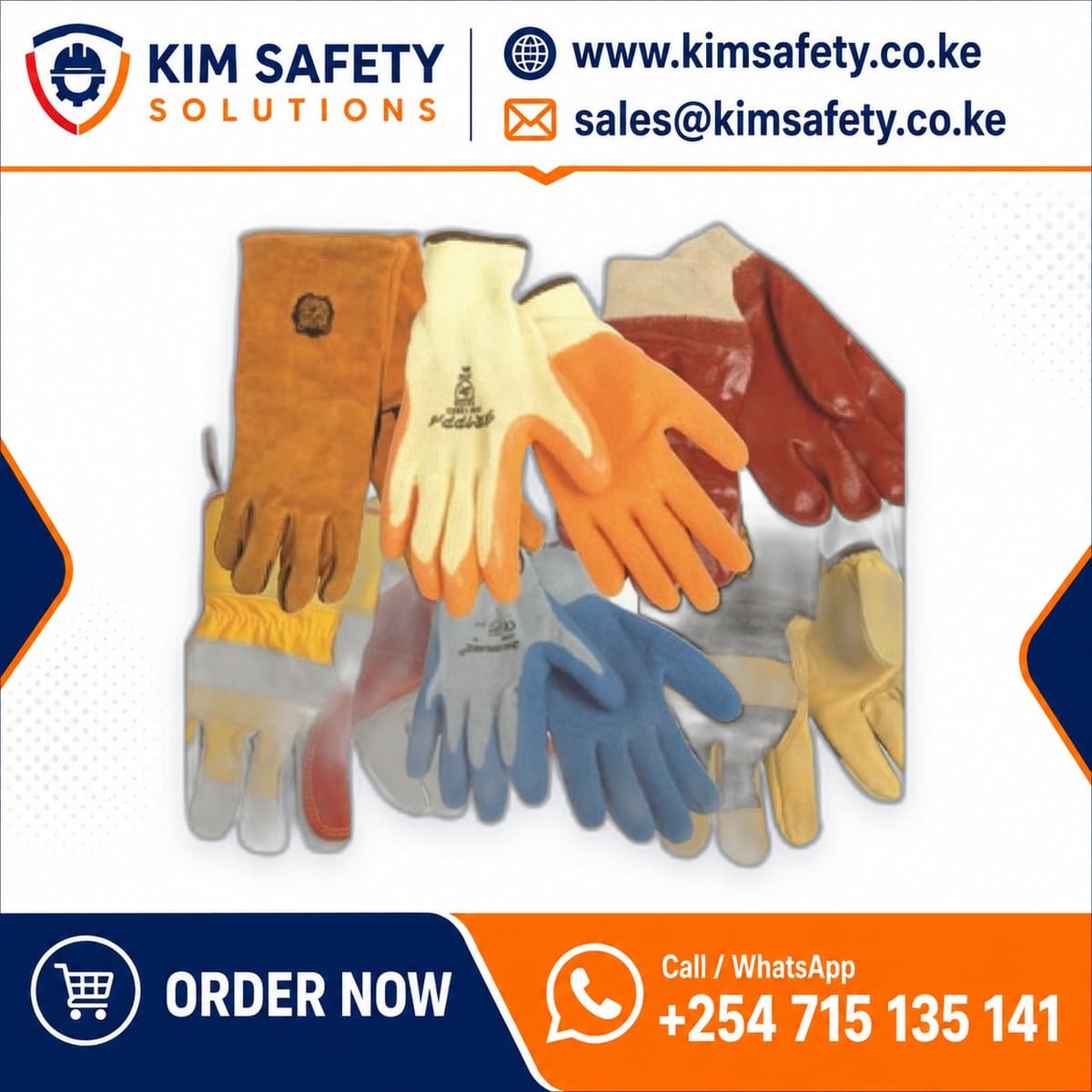 Assorted Industrial Gloves
